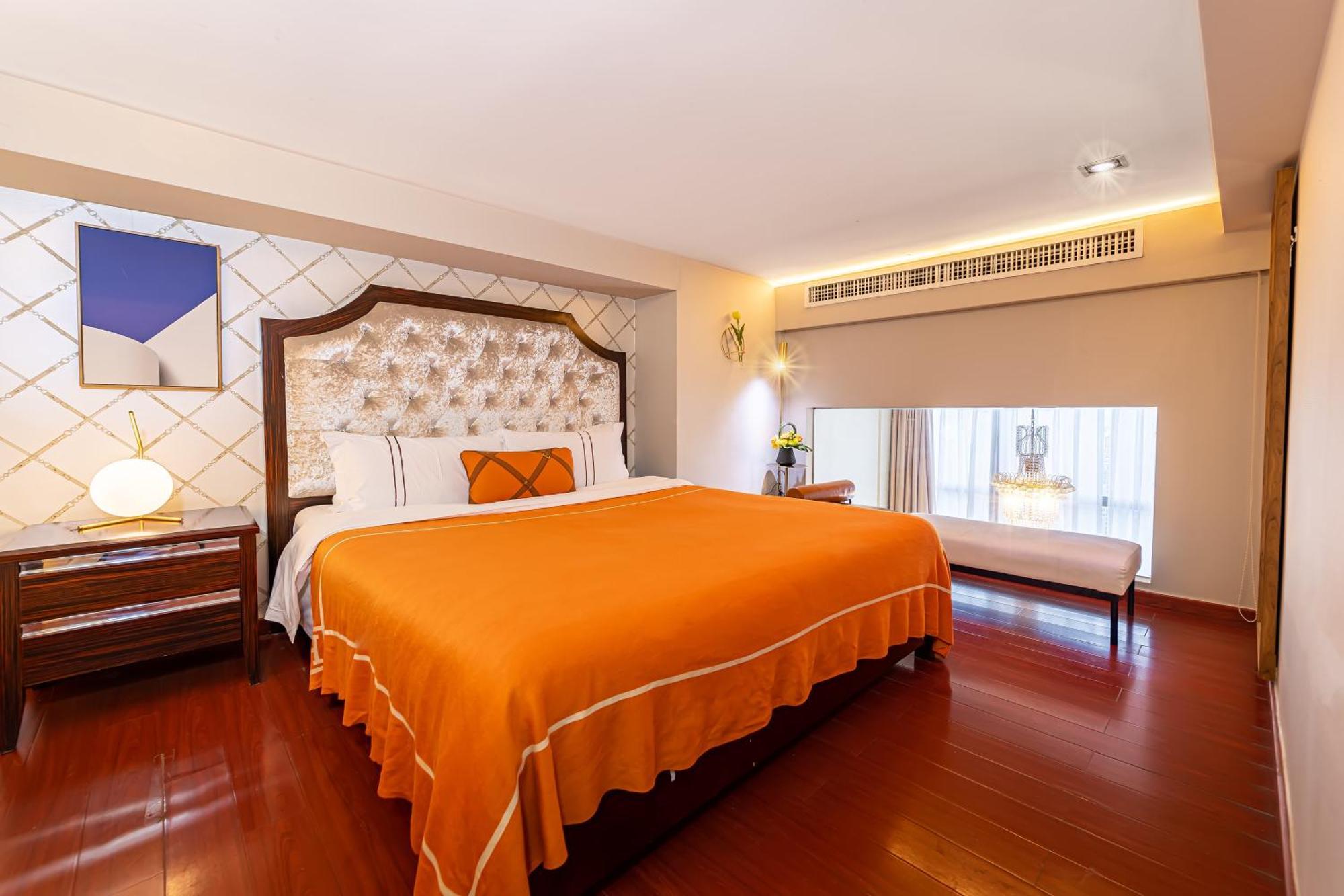 Waifiden Guangzhou Grand View Golden Palace Apartment - Free Shuttle Bus During The Canton Fair מראה חיצוני תמונה