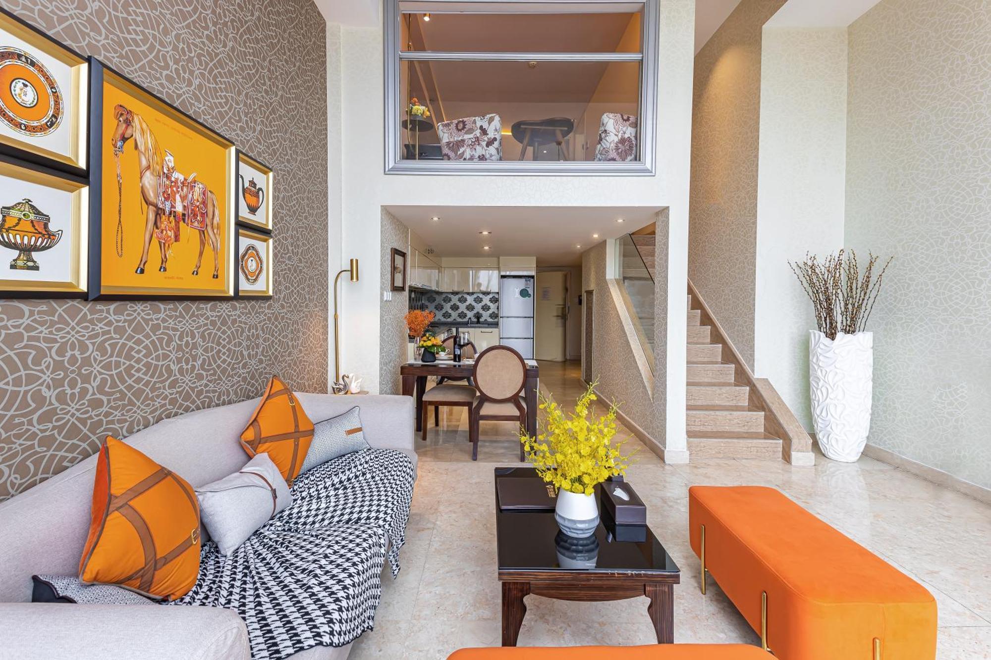 Waifiden Guangzhou Grand View Golden Palace Apartment - Free Shuttle Bus During The Canton Fair מראה חיצוני תמונה