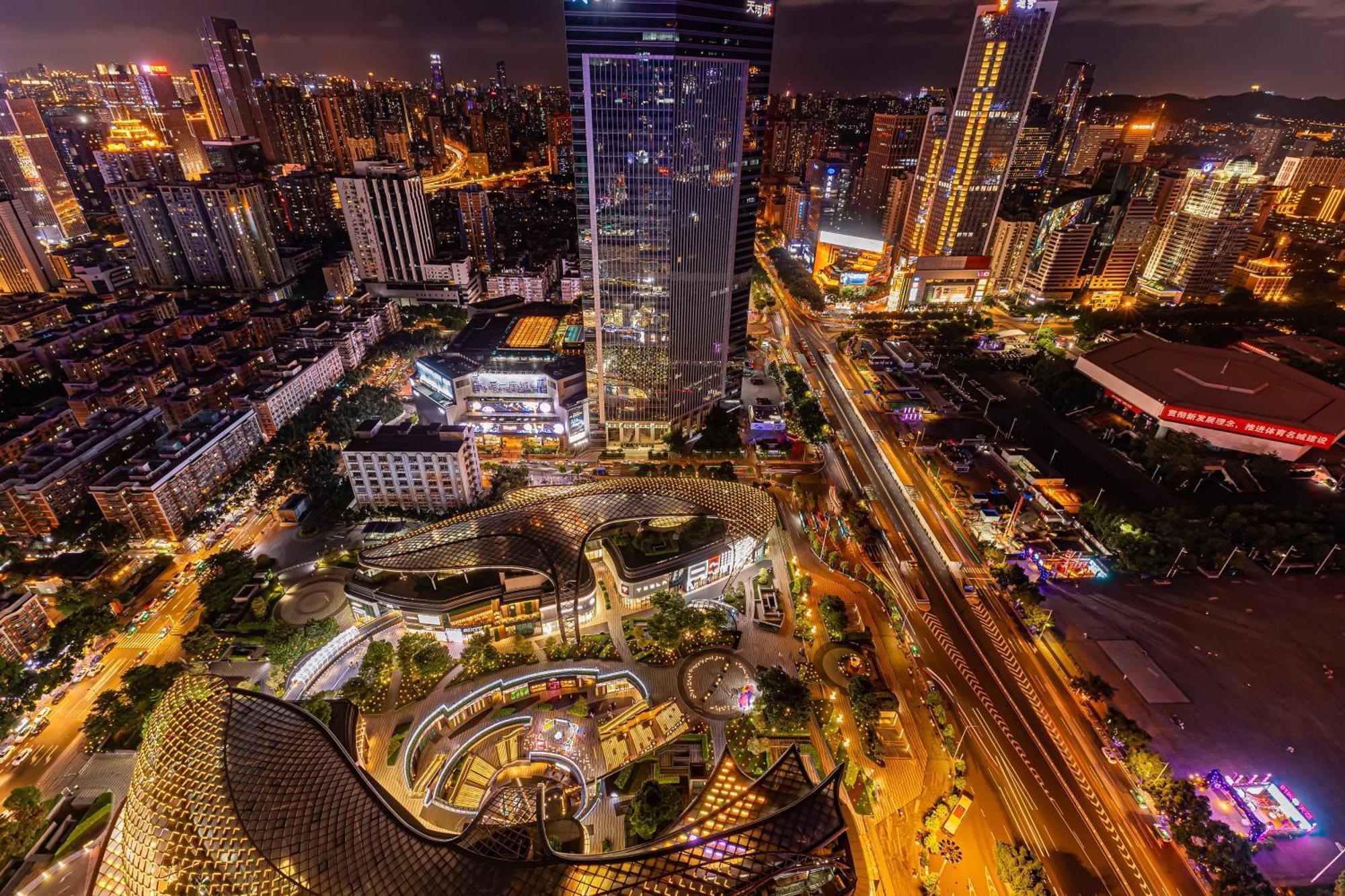 Waifiden Guangzhou Grand View Golden Palace Apartment - Free Shuttle Bus During The Canton Fair מראה חיצוני תמונה