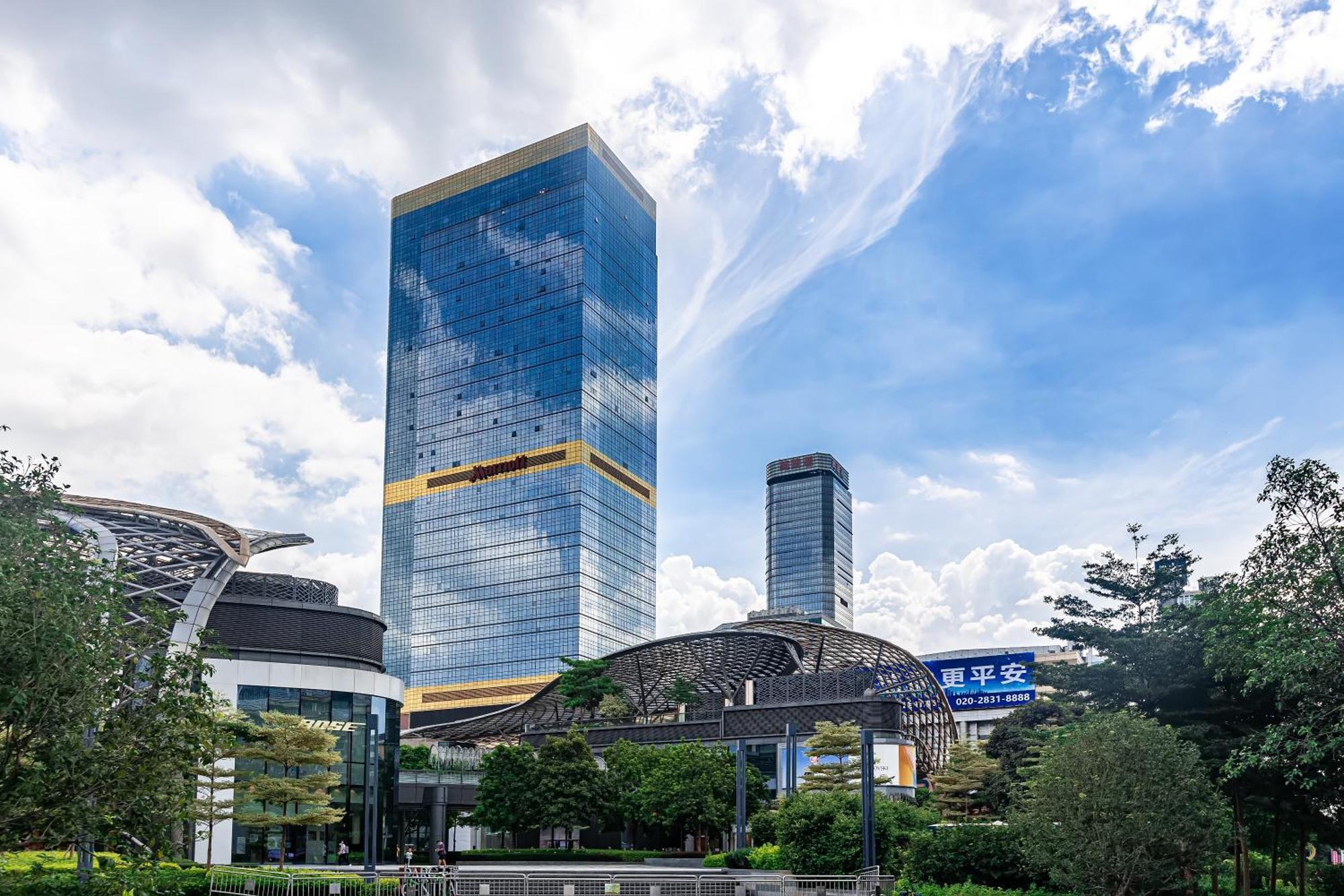 Waifiden Guangzhou Grand View Golden Palace Apartment - Free Shuttle Bus During The Canton Fair מראה חיצוני תמונה