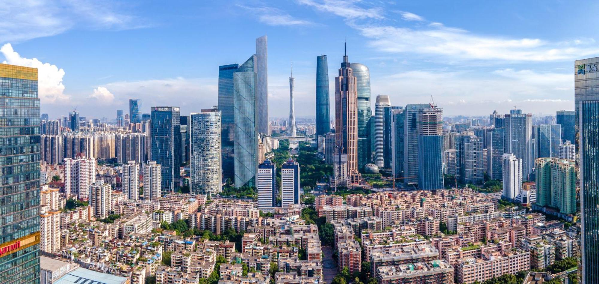 Waifiden Guangzhou Grand View Golden Palace Apartment - Free Shuttle Bus During The Canton Fair מראה חיצוני תמונה